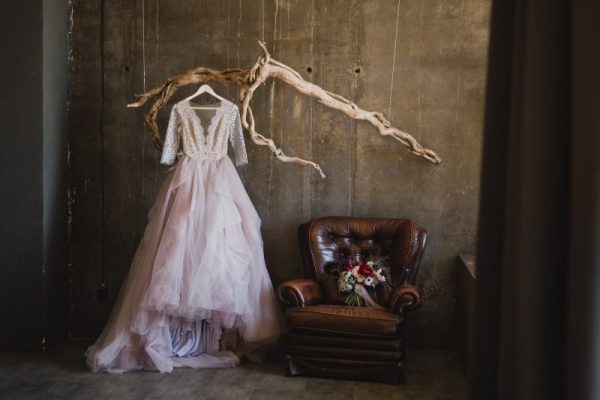 Modern bridal fashion.